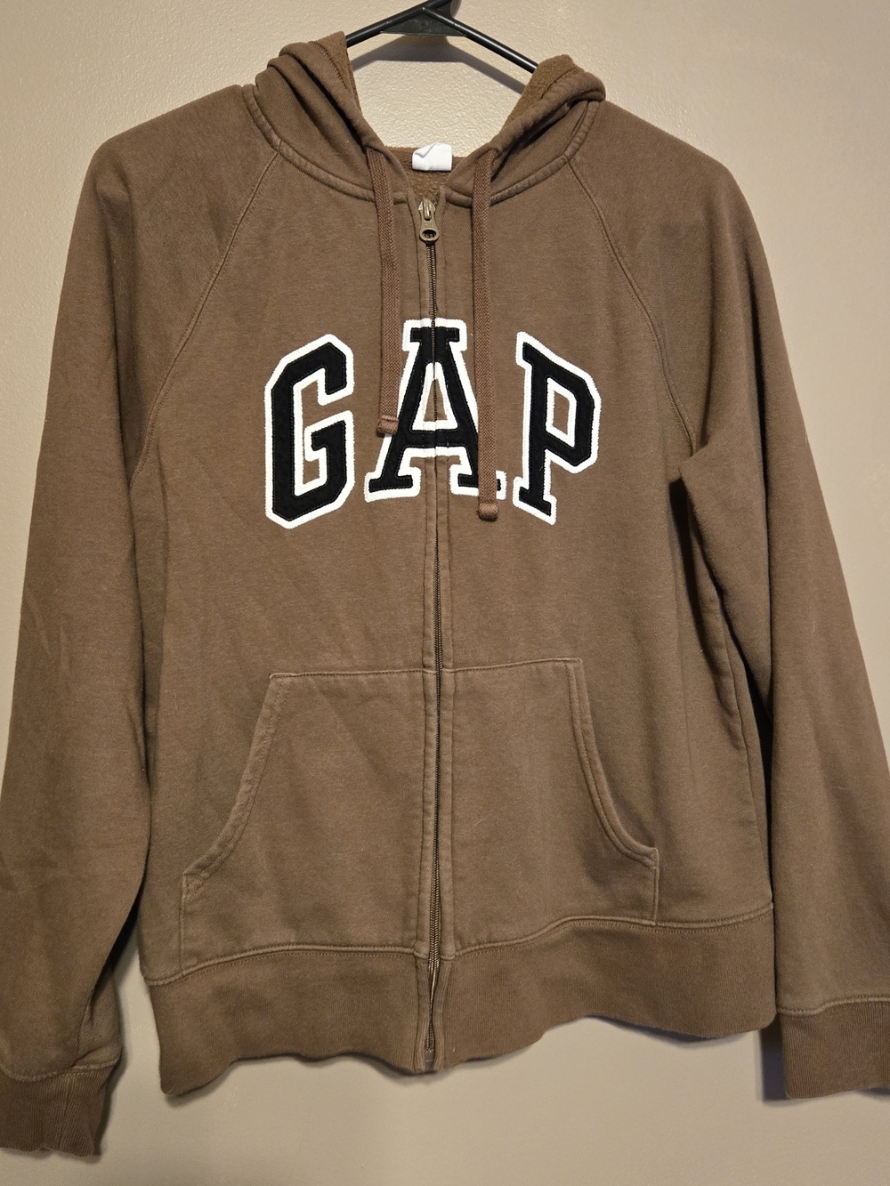 GAP Brown Zip-Up Hoodie